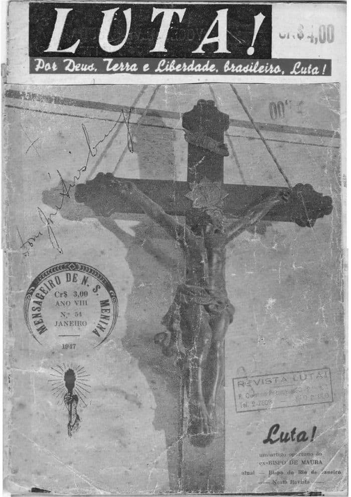 Capa da revista Luta, Nº 1