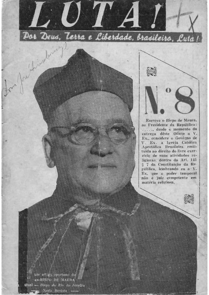Capa da revista Luta, Nº 8